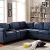 Blue Leather Sectional Sofas (Photo 19 of 20)