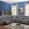 Kristen Silver Grey 6 Piece Power Reclining Sectionals (Photo 18 of 25)