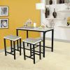 Kernville 3 Piece Counter Height Dining Sets (Photo 17 of 25)