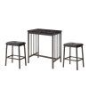 Crownover 3 Piece Bar Table Sets (Photo 11 of 25)