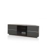 Black Corner Tv Cabinets With Glass Doors (Photo 8 of 20)