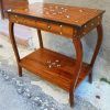 Orange Inlay Console Tables (Photo 7 of 25)