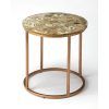 Mix Agate Metal Frame Console Tables (Photo 17 of 25)