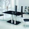 Black Glass Dining Tables With 6 Chairs (Photo 5 of 25)
