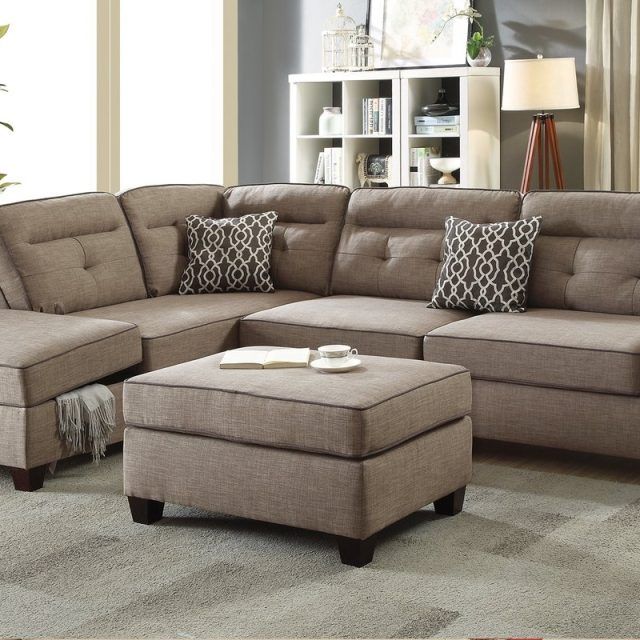 10 Photos Sectionals with Ottoman