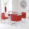 Red Dining Table Sets (Photo 2 of 25)