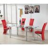 6 Seater Glass Dining Table Sets (Photo 7 of 25)