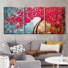 Red and Turquoise Wall Art (Photo 11 of 20)