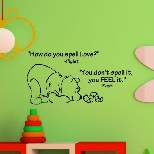 20 Best Collection of Winnie the Pooh Vinyl Wall Art