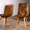 Brown Leather Dining Chairs (Photo 11 of 25)