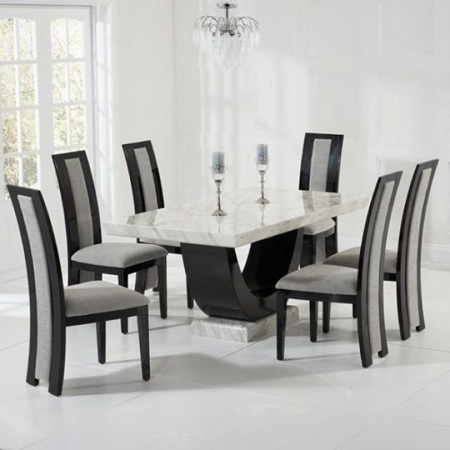 25 Ideas of Marble Dining Chairs