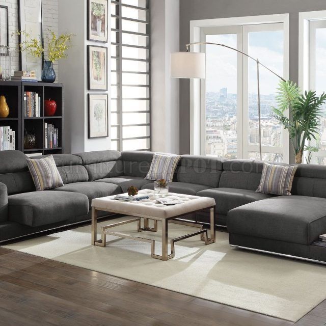Top 15 of Sectional Sofas with Oversized Ottoman