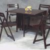 Black Folding Dining Tables and Chairs (Photo 1 of 25)