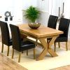 Oak Dining Tables and 4 Chairs (Photo 17 of 25)