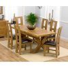 Oak Extending Dining Tables Sets (Photo 12 of 25)