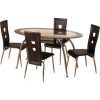 Cheap Glass Dining Tables and 4 Chairs (Photo 7 of 25)