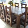 Dark Solid Wood Dining Tables (Photo 13 of 25)