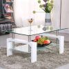Glass Coffee Tables With Lower Shelves (Photo 9 of 15)