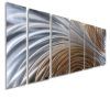 Large Abstract Metal Wall Art (Photo 8 of 20)