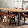 Iron and Wood Dining Tables (Photo 24 of 25)