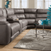 Travis Cognac Leather 6 Piece Power Reclining Sectionals With Power Headrest & Usb (Photo 7 of 25)
