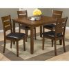 Hanska Wooden 5 Piece Counter Height Dining Table Sets (Set of 5) (Photo 19 of 25)