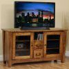 Wooden Tv Stands With Glass Doors (Photo 20 of 20)