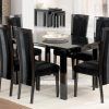 Black Extendable Dining Tables and Chairs (Photo 23 of 25)