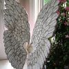 Angel Wings Sculpture Plaque Wall Art (Photo 1 of 20)