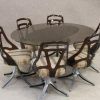 Retro Glass Dining Tables and Chairs (Photo 1 of 25)