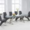 Extendable Glass Dining Tables and 6 Chairs (Photo 7 of 25)