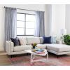 Aquarius Light Grey 2 Piece Sectionals With Laf Chaise (Photo 11 of 15)