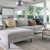 Sectional Sofas: Luxury Two Piece Sectional Sofa With Chaise Two pertaining to Aquarius Light Grey 2 Piece Sectionals With Laf Chaise (Photo 6437 of 7825)