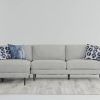Aquarius Dark Grey 2 Piece Sectionals With Raf Chaise (Photo 3 of 25)