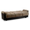 Leather Sofa Beds With Storage (Photo 16 of 20)