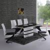 White High Gloss Dining Tables and 4 Chairs (Photo 16 of 25)
