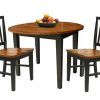 Simple Living Country Cottage Drop Leaf 3-Piece Dining Set with regard to 3 Piece Dining Sets (Photo 7737 of 7825)