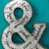 Decorative Metal Letters Wall Art (Photo 18 of 20)