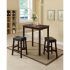 Top 25 of Askern 3 Piece Counter Height Dining Sets (set of 3)