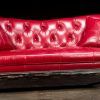 Dark Red Leather Sofas (Photo 10 of 20)