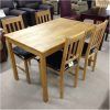 Round Oak Dining Tables and 4 Chairs (Photo 18 of 25)