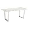 Brushed Steel Dining Tables (Photo 4 of 25)