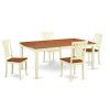 Jaxon 5 Piece Extension Counter Sets With Wood Stools (Photo 23 of 25)