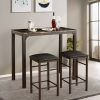 Tenney 3 Piece Counter Height Dining Sets (Photo 4 of 25)