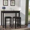 Tenney 3 Piece Counter Height Dining Sets (Photo 5 of 25)