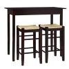Tenney 3 Piece Counter Height Dining Sets (Photo 2 of 25)