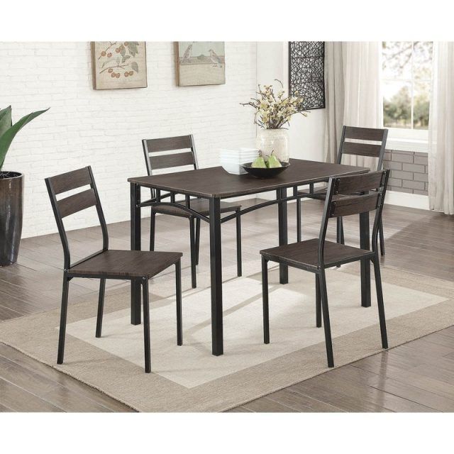 25 Collection of Autberry 5 Piece Dining Sets