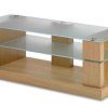 Glass and Oak Tv Stands (Photo 2 of 20)