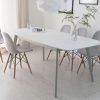 White Extendable Dining Tables and Chairs (Photo 2 of 25)