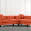 Avery 2 Piece Sectionals With Raf Armless Chaise (Photo 1 of 15)